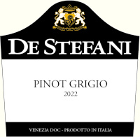 Delle Venezie Pinot Grigio 2022, De Stefani (Italia)