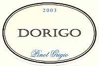 COF Pinot Grigio 2003, Girolamo Dorigo (Italia)