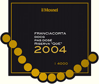 Franciacorta Pas Dos Riserva QdE 2004, Il Mosnel (Lombardy, Italy)