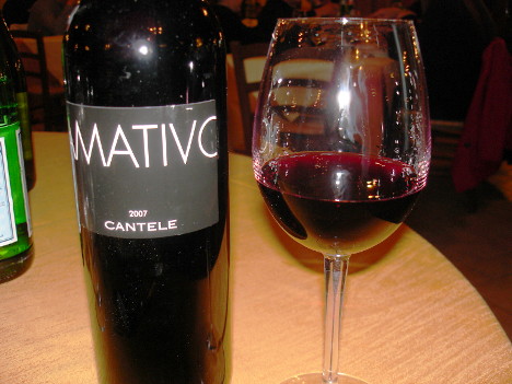 Amativo 2007: one of the flagship red wines of Cantele