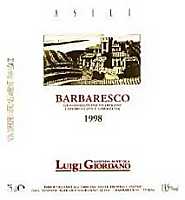 Barbaresco Asili 1998, Luigi Giordano (Italy)
