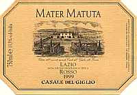 Mater Matuta 1999, Casale del Giglio (Italy)