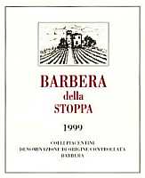 Colli Piacentini Barbera della Stoppa 1999, La Stoppa (Italia)
