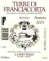 Terre di Franciacorta Rosso 2001, Conti Terzi (Italy)