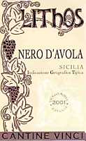 Lithos Nero d'Avola 2001, Vinci Vini (Italy)