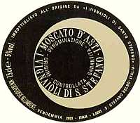Moscato d'Asti 2003, I Vignaioli di S. Stefano (Italy)
