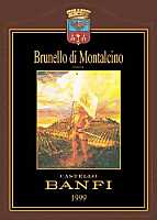 Brunello di Montalcino 1999, Castello Banfi (Italy)