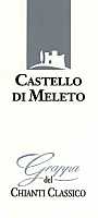 Grappa del Chianti Classico, Castello di Meleto (Italia)