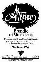 Brunello di Montalcino Montosoli 1999, Altesino (Italia)