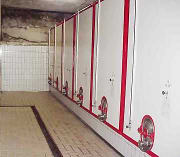 Concrete tanks for the fermentation
of wines
