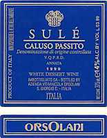 Caluso Passito Sulè 1999, Orsolani (Italy)