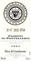 Passito di Pantelleria NES Duca di Castelmonte 2003, Carlo Pellegrino (Italy)