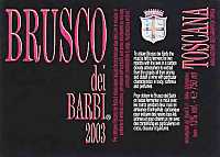 Brusco dei Barbi 2003, Fattoria dei Barbi (Italia)
