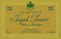 Champagne Cuvée Royale Millesime 1996, Joseph Perrier (France)