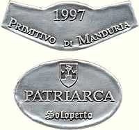 Primitivo di Manduria Patriarca 1997, Soloperto (Italia)