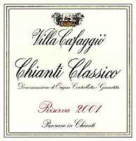 Chianti Classico Riserva 2001, Villa Cafaggio (Italy)