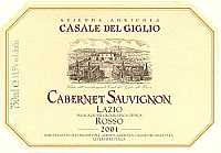 Cabernet Sauvignon 2001, Casale del Giglio (Italia)