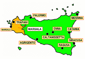 The production area of Marsala