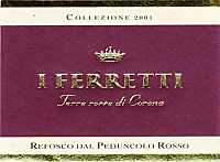 Friuli Isonzo Refosco dal Peduncolo Rosso I Ferretti 2001, Luisa (Italy)