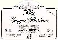 Grappa di Barbera ``Blu'', Distilleria Magnoberta (Italy)