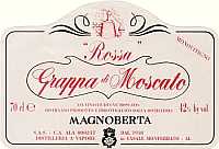 Grappa di Moscato ``Rossa'', Distilleria Magnoberta (Italia)