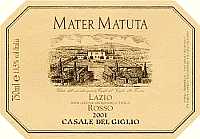 Mater Matuta 2001, Casale del Giglio (Italy)