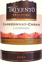 Chardonnay-Chenin 2004, Trivento (Argentina)