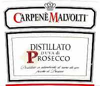 Distillato d'Uva di Prosecco, Carpenè Malvolti (Veneto, Italia)