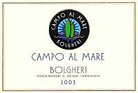 Bolgheri Campo al Mare 2003, Tenute Folonari (Tuscany, Italy)