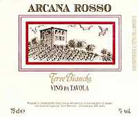Arcana Rosso 2001, Terre Bianche (Liguria, Italy)