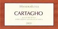 Mandrarossa Cartagho 2003, Cantine Settesoli (Sicilia, Italia)