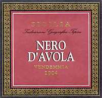 Nero d'Avola 2004, Morgante (Sicily, Italy)