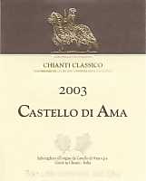 Chianti Classico Castello di Ama 2003, Castello di Ama (Toscana, Italia)