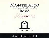 Montefalco Rosso Riserva 2003, Antonelli (Umbria, Italy)
