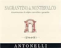 Sagrantino di Montefalco 2003, Antonelli (Umbria, Italy)