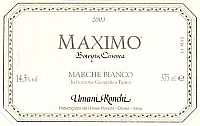 Maximo 2003, Umani Ronchi (Marche, Italia)