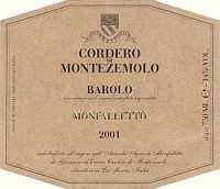 Barolo Monfalletto 2001, Cordero di Montezemolo (Piemonte, Italia)
