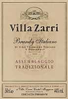 Brandy Italiano Assemblaggio Tradizionale 10 Anni, Villa Zarri (Emilia Romagna, Italia)