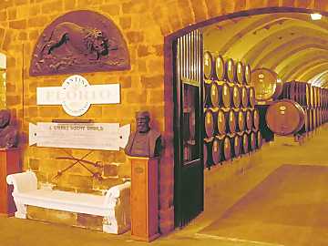 Una veduta delle Cantine Florio