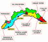 Le aree vinicole della Liguria