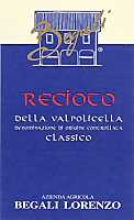 Recioto della Valpolicella Classico 2004, Begali (Veneto, Italy)