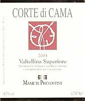 Valtellina Superiore Corte di Cama 2004, Mamete Prevostini (Lombardia, Italia)