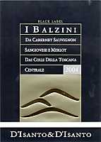 I Balzini Black Label 2004, I Balzini (Toscana, Italia)