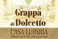 Grappa di Dolcetto, Casa Luparia (Piedmont, Italy)