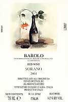 Barolo Sorano 2004, Alario (Piemonte, Italia)