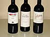 The three Alto Adige Cabernet-Merlot wines of our comparative tasting