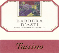 Barbera d'Asti 2007, Fassino Giuseppe (Piedmont, Italy)