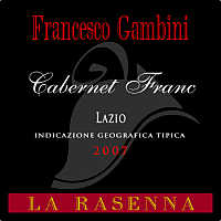 Cabernet Franc 2007, La Rasenna (Latium, Italy)