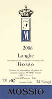 Langhe Rosso 2006, Mossio (Piemonte, Italia)