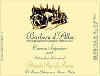 Barbera d'Alba Superiore Canova 2007, Ressia (Piedmont, Italy)